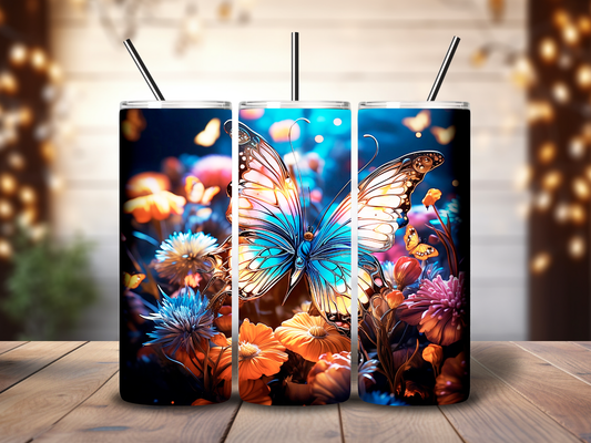 Butterfly 20oz Tumbler